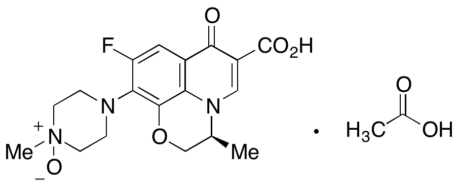 Levofloxacin N-oxide Acetic Acid Salt