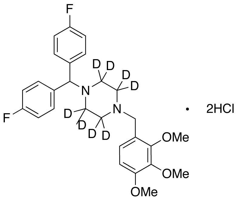 Lomerizine-d8 Dihydrochloride