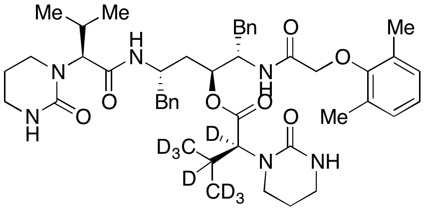 Lopinavir 4-O-Tetrahydropyrimidin-2-(1H)-onyl-L-valinate-d8