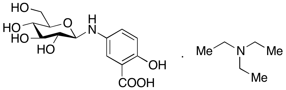 Mesalazine N-β-D-Glucoside Triethylamine Salt