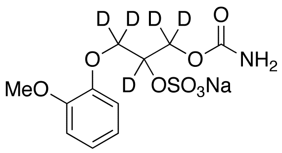 Methocarbamol-O-sulfate-d5 Sodium Salt