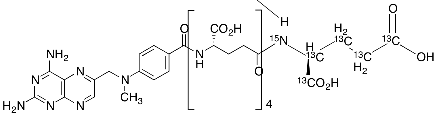 Methotrexate Pentaglutamate-13C5, 15N