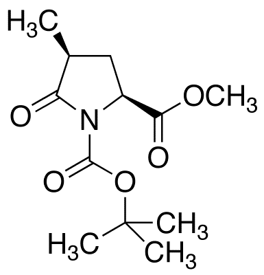 Methyl (2S,4S)-1-(tert-butoxycarbonyl)-4-methylpyroglutamate