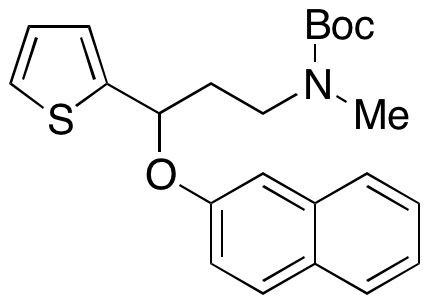 Methyl-[3-(1-naphthalenyloxy)-3-(2-thienyl)propyl]carbamic Acid 1,1-Dimethylethyl Ester