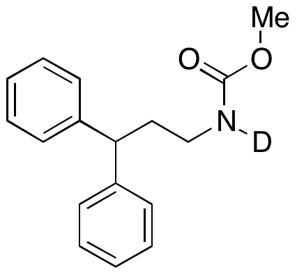 Methyl (3,3-Diphenylpropyl)carbamate-d1