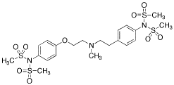 Methyl-[4-(dimethylsulfonylamino)phenylethyl]-[4-(dimethylsulfonylaminophenoxyethyl-d4)amine