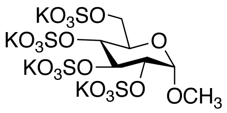 Methyl α-D-Glucopyranoside 2,3,4,6-tetra-O-sulfate, Potassium Salt