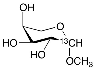 Methyl β-L-Arabinopyranoside-13C