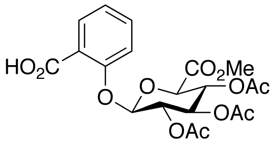 Methyl 1-(2-Carboxyphenyl)-2,3,4-tri-O-acetyl-β-D-glucopyranuronate