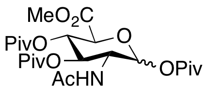 Methyl 1,3,4-Tri-O-pivaloyl-N-acetyl-D-glucosaminuronate