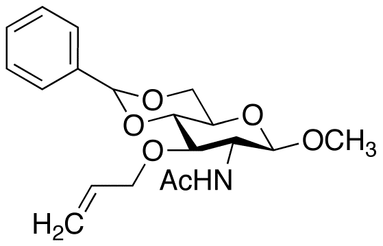 Methyl 2-(Acetylamino)-2-deoxy-4,6-O-benzyldene-3-O-2-propen-1-yl-β-D-glucopryanoside