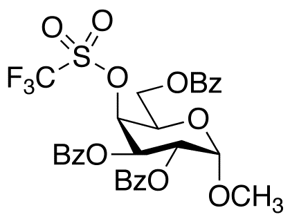 Methyl 2,3,6-Tri-O-benzoyl-4-O-trifluoromethanesulfononyl -α-D-galactopyranoside