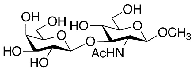 Methyl 2-Acetamido-2-deoxy-3-O-(ß-D-galactopyranosyl)-β-D-glucopyranoside