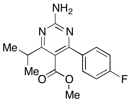 Methyl 2-Amino-4-(4-fluorophenyl)-6-isopropylpyrimidine-5-carboxylate