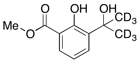 Methyl 2-Hydroxy-3-(2-hydroxypropan-2-yl-d6)benzoate