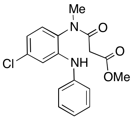 Methyl 3-[[4-Chloro-2-(phenylamino)phenyl]methylamino]-3-oxopropanoate