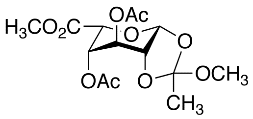 Methyl 3,4-Di-O-acetyl-β-L-idopyranosiduronate 1,2-(Methylorthoacetate)