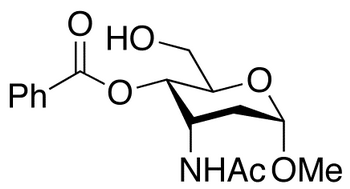 Methyl 3-Acetylamino-4-O-benzoyl-6-hydroxy-2,3-dideoxy-α-D-ribo-hexopyranoside