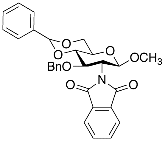 Methyl 3-O-Benzyl-4,6-O-benzylidene-2-deoxy-2-N-phthalimido-β-D-glucopyranoside