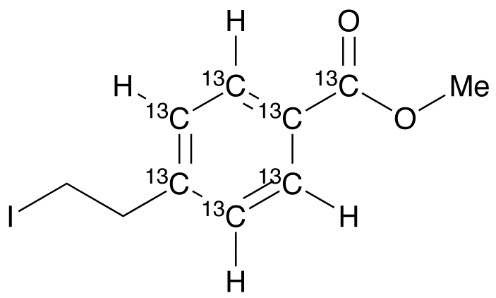 Methyl 4-(2-Iodoethyl)benzoate-13C7