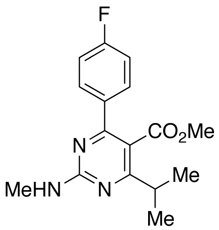 Methyl 4-(4-Fluorophenyl)-6-isopropyl-2-(methylamino)pyrimidine-5-carboxylate