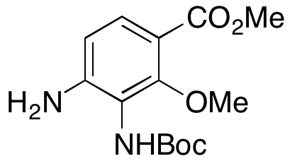 Methyl 4-Amino-3-((tert-butoxycarbonyl)amino)-2-methoxybenzoate