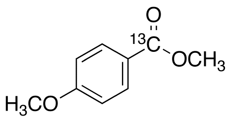 Methyl 4-Methoxy-[7-13C]-benzoate