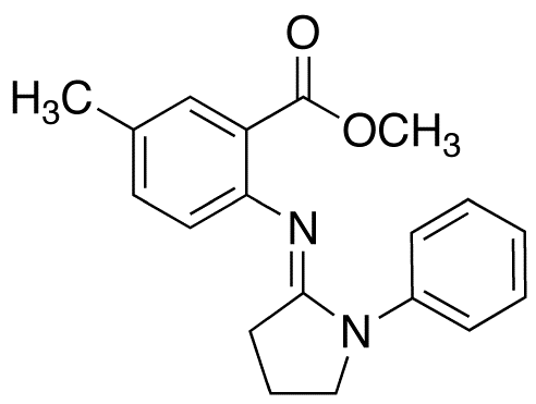 Methyl 5-Methyl-2-[(1-phenylpyrrolidene)amino]benzoate