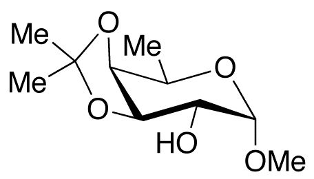 Methyl 6-Deoxy-3,4-O-isopropylidene-α-D-galactopyranoside