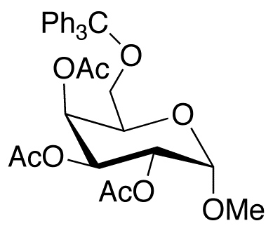 Methyl 6-O-Trityl-2,3,4-tri-O-acetyl-α-D-galactopyranoside