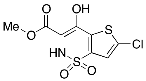 Methyl 6-chloro-4-hydroxy-2H-thieno[2,3-e][1,2]thiazine-3-carboxylate 1,1-Dioxide