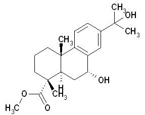 Methyl 7,15-dihydroxydehydroabietate