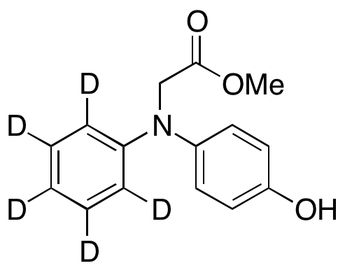 Methyl N-(4-Hydroxyphenyl)-N-phenylglycinate-d5