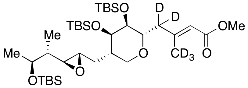 Monic Acid A Methyl Ester-Tri(tert-butyldimethylsilyl) Ether-d5