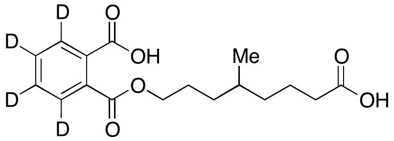 Mono-(7-carboxy-4-methylheptyl) Phthalate-d4