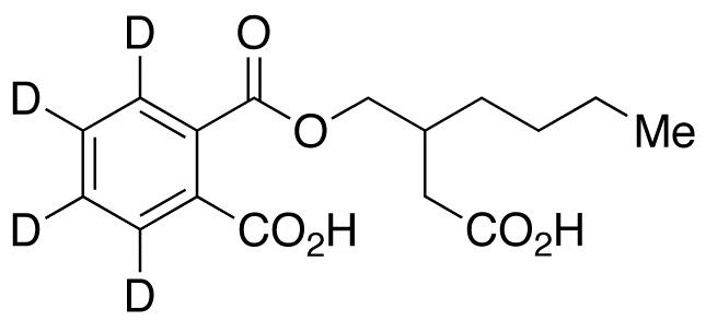 Mono[2-(carboxymethyl)hexyl] Phthalate-d4