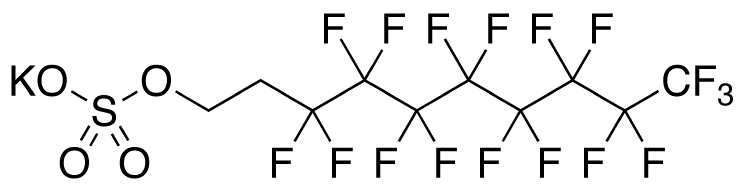 Mono[2-(perfluorooctyl)ethyl] Sulfate Potassium Salt