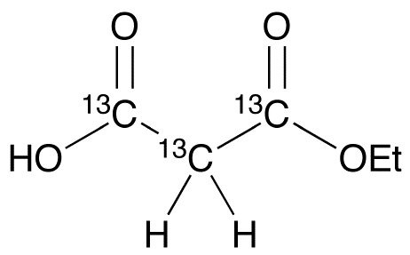 Mono-Ethyl Malonate-1,2,3-13C3