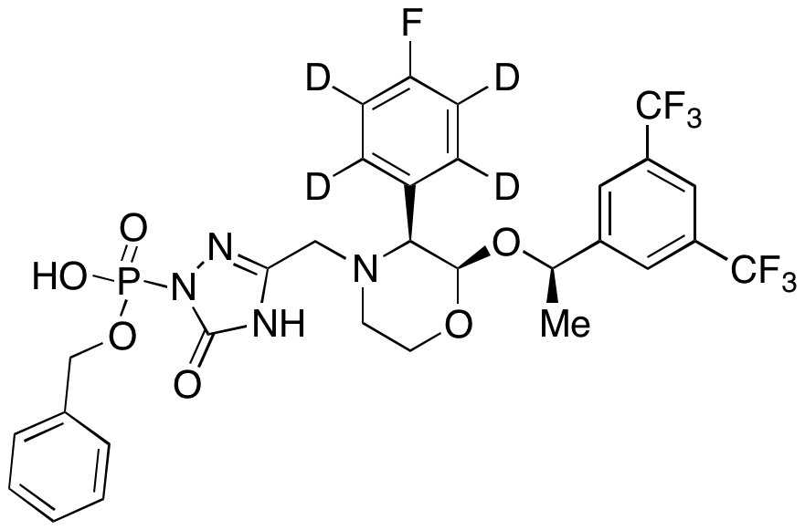 Monobenzyl Fosaprepitant-d4