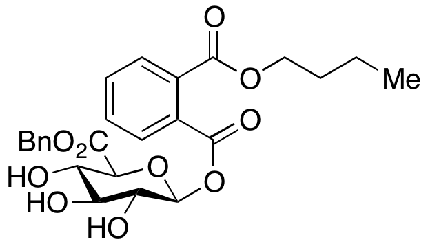 Monobutyl Phthalate Acyl-β-D-glucuronide Benzyl Ester