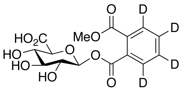 Monomethyl Phthalate-d4 O-β-D-Glucuronide