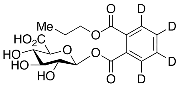 Monopropyl Phthalate-d4 O-β-D-Glucuronide