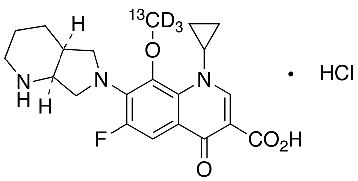 Moxifloxacin Hydrochloride-13CD3