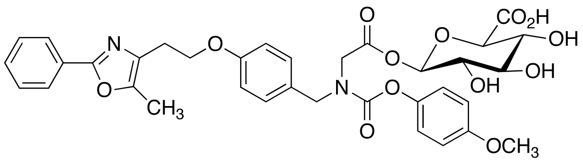 Muraglitazar Acyl-β-D-glucuronide