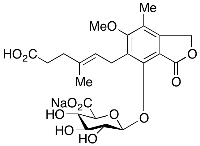 Mycophenolic Acid β-D-Glucuronide Sodium Salt