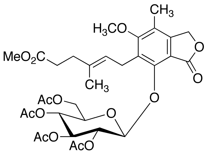 Mycophenolic Acid Methyl Ester Phenolic 6-(2,3,4,6-tetra-O-Acetyl-β-D-glucoside)