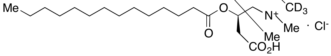 Myristoyl-L-carnitine-d3 Hydrochloride