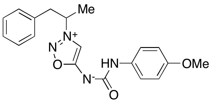 N-[[(4-Methoxyphenyl)amino]carbonyl]-3-(1-methyl-2-phenylethyl)sydnone Imine