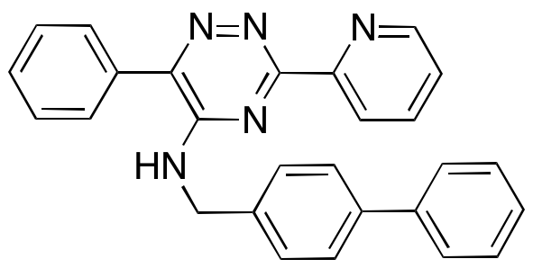 N-([1,1’-Biphenyl]-4-ylmethyl)-6-phenyl-3-(pyridin-2-yl)-1,2,4-triazin-5-amine