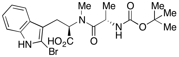 N-[(1,1-Dimethylethoxy)carbonyl]-L-alanyl-2-bromo-N-methyl-D-tryptophan